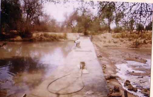 Barrage sul fiume Natambè